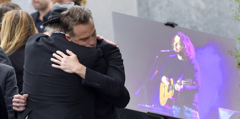 Le foto del funerale di Chris Cornell