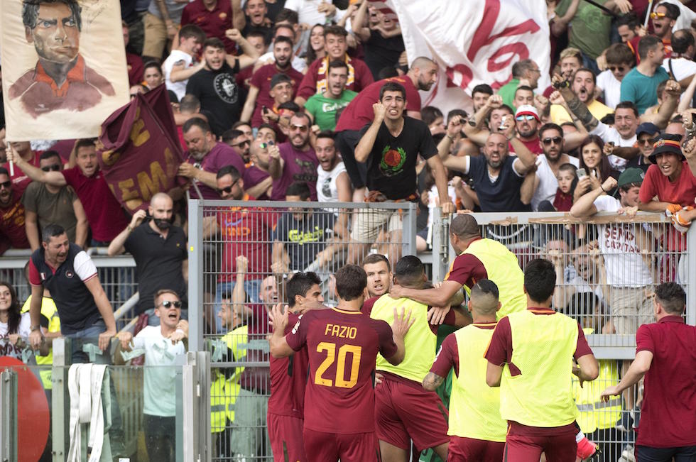 Maillot AS Roma 2017 Totti 10 – Last Match – Une Squadra Una Vita – Taille L