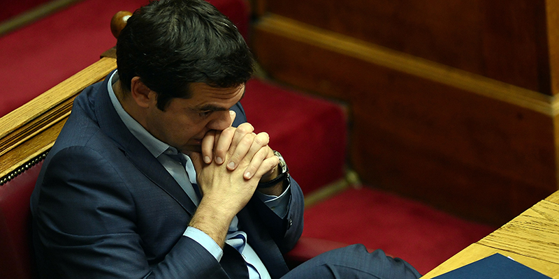 Alexis Tsipras (LOUISA GOULIAMAKI/AFP/Getty Images)