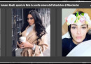 Le foto false della sorella dell'attentatore di Manchester