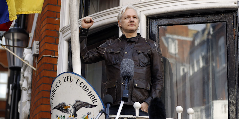 Julian Assange (AP Photo/Frank Augstein)