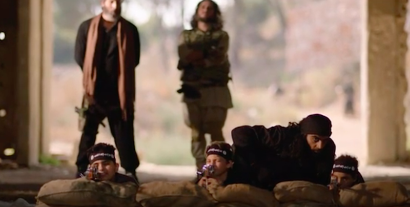 Un'immagine della serie tv sull'ISIS trasmessa da MBC 1