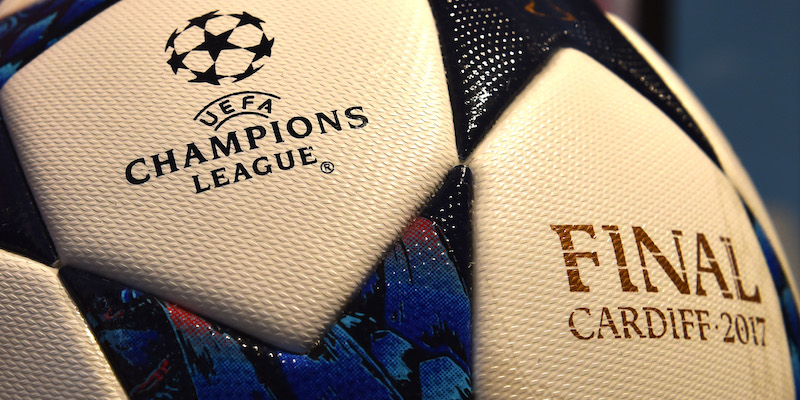 Il pallone che Juventus e Real Madrid useranno nella finale di Champions League a Cardiff (CHRISTOF STACHE/AFP/Getty Images)