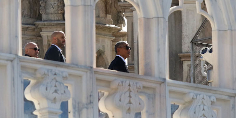 Barack Obama in visita al Duomo - Milano, 8 maggio 2017
(LaPresse - Stefano Porta)