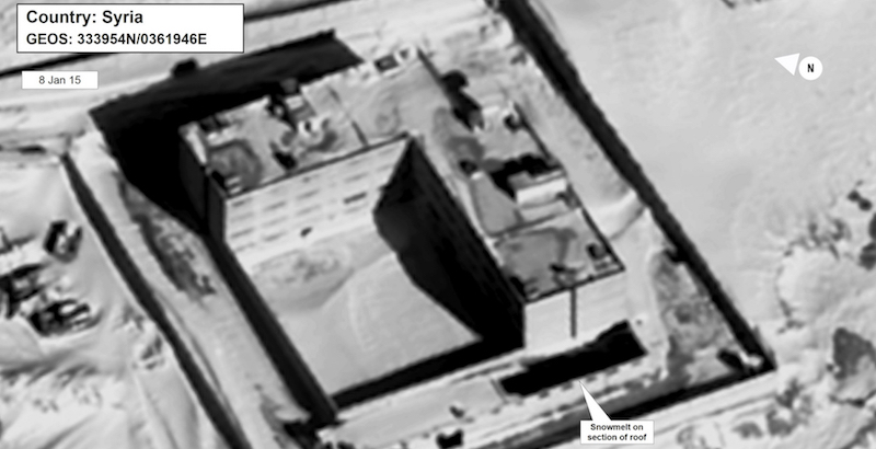 Un foto della prigione di Sednaya scattata il 15 gennaio 2015 (State Department/DigitalGlobe via AP)