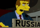 L'Ucraina ha trollato la Russia su Twitter con una GIF dei Simpson