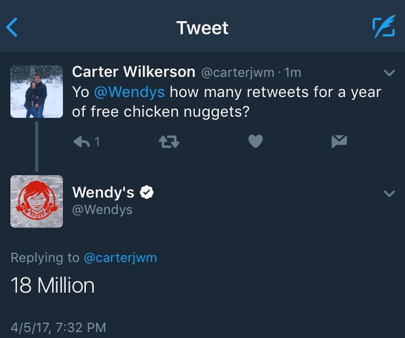 C’è un nuovo tweet più ritwittato di sempre