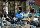 In Grecia ci sono tonnellate di rifiuti per le strade