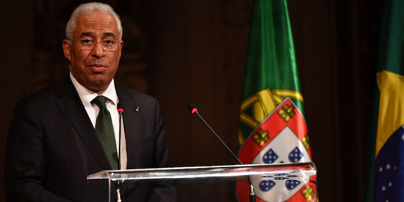 Il primo ministro portoghese Antonio Costa
in visita a San Paolo lo scorso 10 giugno
(NELSON ALMEIDA/AFP/Getty Images)