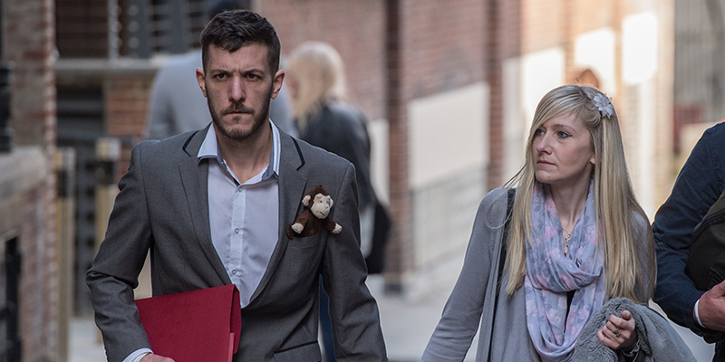 Chris Gard e Connie Yates, i genitori di Charlie Gard (Chris J Ratcliffe/Getty Images)