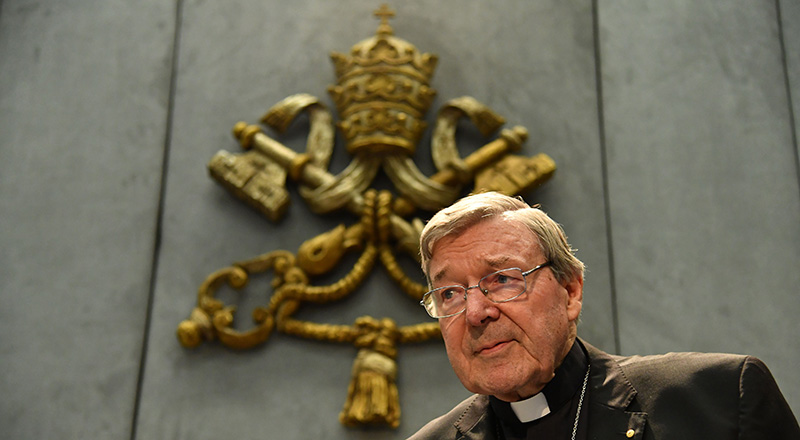 Il cardinale George Pell (ALBERTO PIZZOLI/AFP/Getty Images)