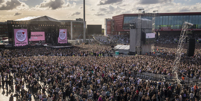 Il concerto di Manchester organizzato da Ariana Grande (Danny Lawson for One Love Manchester - WPA Pool/Getty Images)