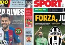 I quotidiani sportivi catalani tifano Juventus, ovviamente