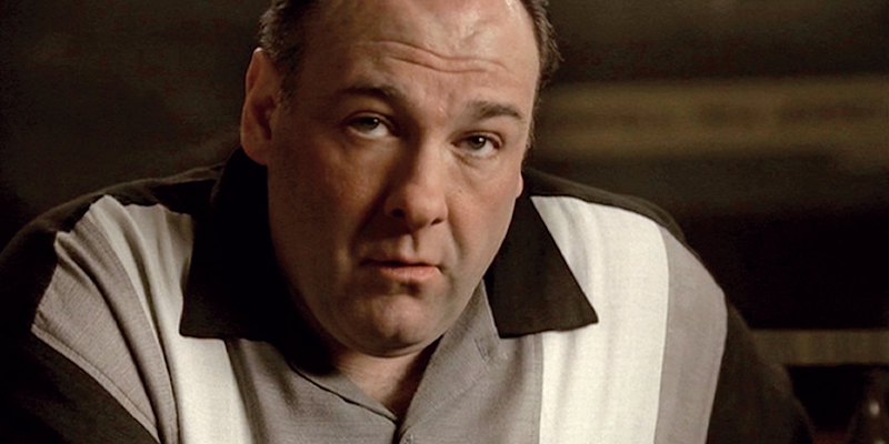 L'ultimo primo piano di Tony Soprano nell'ultima puntata della serie (HBO)