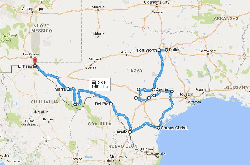 Dieci giorni in Texas