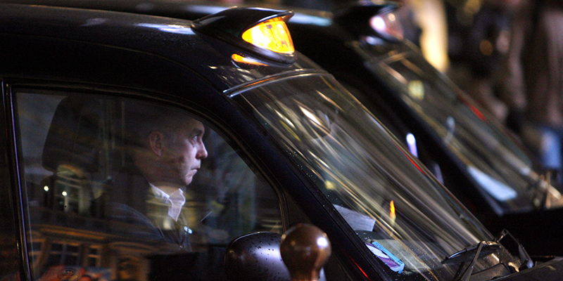 Taxi a Londra (AP Photo/Akira Suemori)