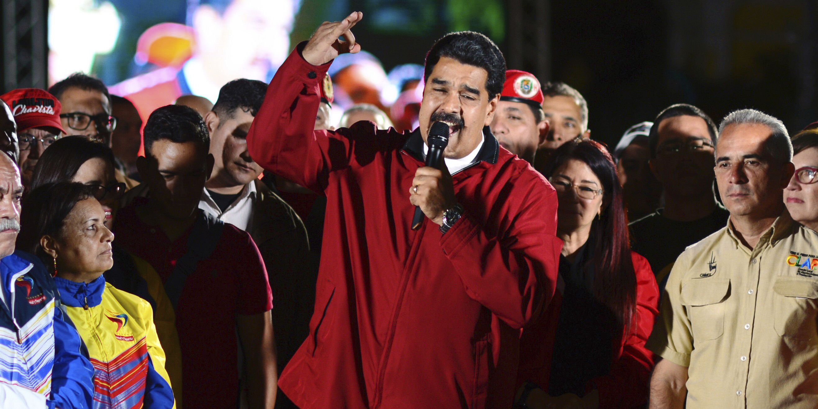 Nicolas Maduro, Caracas, Venezuela, 31 luglio 2017 (Manu Quintero/picture-alliance/dpa/AP Images)