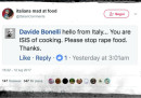 I commenti degli italiani arrabbiati per come gli stranieri cucinano il cibo