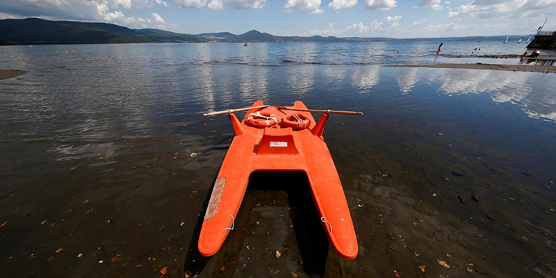 Il lago di Bracciano (REUTERS/Tony Gentile)