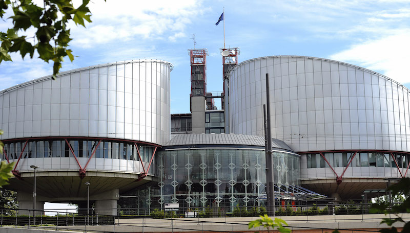 La Corte europea dei diritti dell'uomo, a Strasburgo (JOHANNA LEGUERRE/AFP/Getty Images)