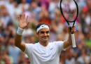 A Wimbledon tra gli uomini è rimasto solo Federer