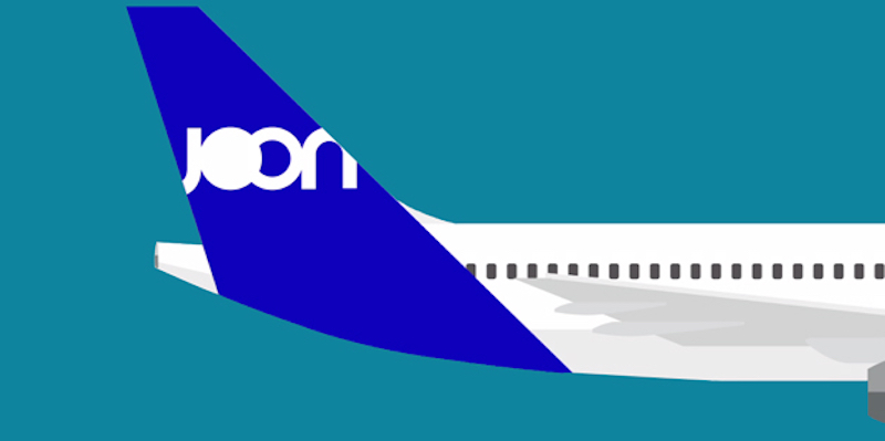 Come saranno gli aerei di Joon (Air France)