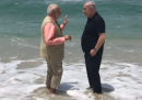 La foto di Netanyahu e Modi al mare insieme