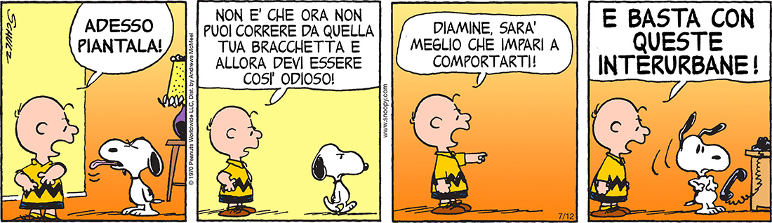 Peanuts 2017 luglio 12