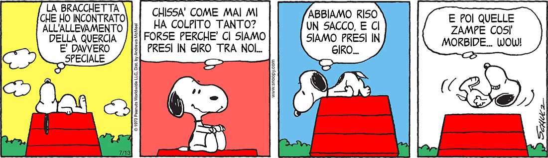 Peanuts 2017 luglio 13