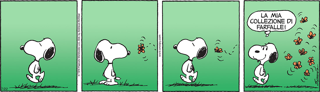 Peanuts 2017 luglio 22