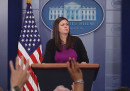 Sarah Sanders è il nuovo portavoce della Casa Bianca
