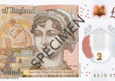 La nuova banconota da 10 sterline, con Jane Austen