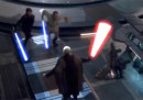 I video in cui le spade laser di Star Wars fanno il rumore di Owen Wilson che dice "wow"