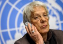 Carla Del Ponte ha annunciato che si dimetterà dalla Commissione ONU sulla Siria