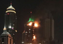 L'incendio al Marina Torch di Dubai, di nuovo