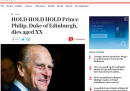 Il Telegraph ha annunciato per errore la morte del principe Filippo