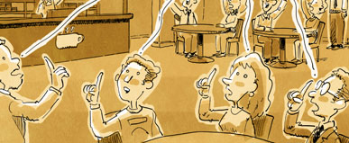 Raggi e il frappuccino