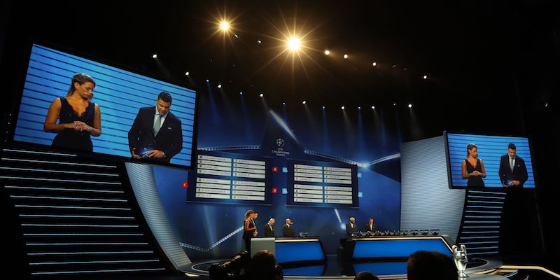 Il Grimaldi Forum di Montecarlo durante i sorteggi dei gironi di Champions League (GettyImages)