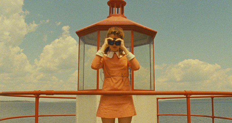 Una scena di Moonrise Kingdom