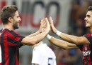 Il Milan ha vinto 6-0 contro lo Shkendija nell'andata dei playoff di Europa League