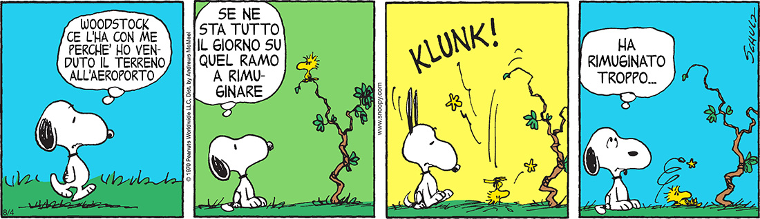 Peanuts 2017 agosto 4