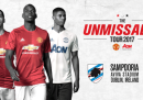 Manchester United-Sampdoria in streaming e in diretta tv