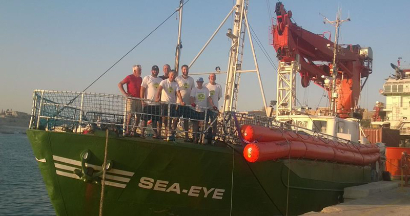 Anche la ong Sea Eye sospenderà le attività di soccorso ai migranti nel Mediterraneo