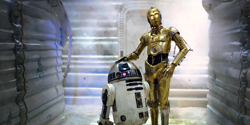 R2-D2 e C-3PO di "Star Wars"