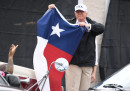 Le foto di Trump in Texas per Harvey