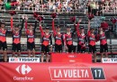 L'australiano Rohan Dennis è la prima maglia rossa della Vuelta 2017