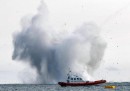 L'incidente dell'aereo militare precipitato in mare a Terracina