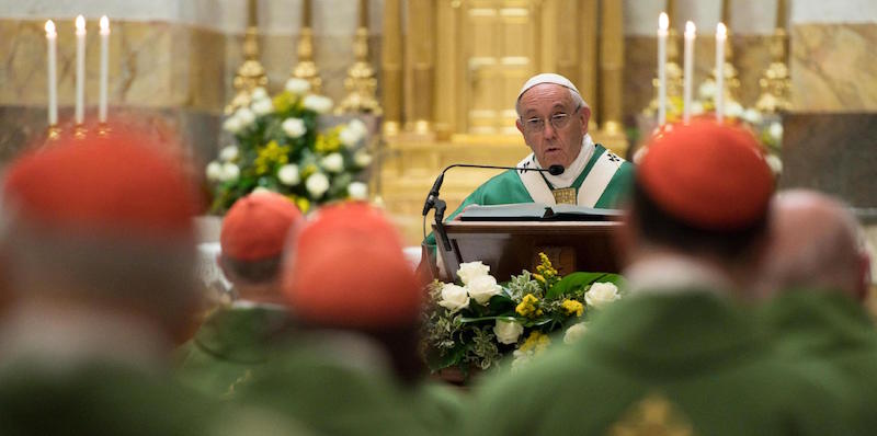 Papa Francesco è stato accusato di eresia