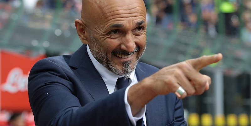 L'allenatore dell'Inter Luciano Spalletti durante la partita di campionato contro la Spal (Emilio Andreoli/Getty Images )