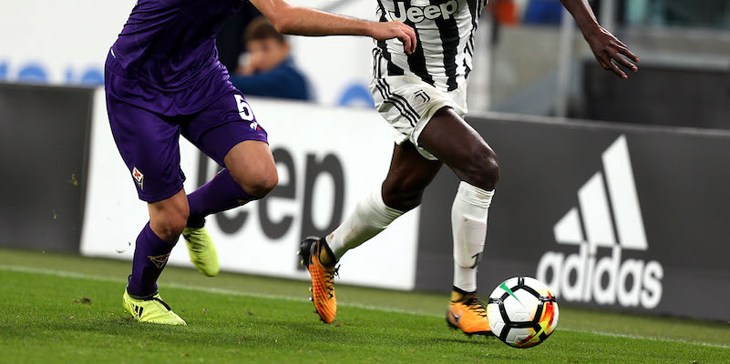 Blaise Matuidi e German Pezzella durante Juventus-Fiorentina (Gabriele Maltinti/Getty Images)